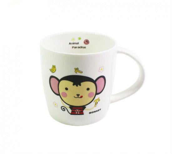 Кружка керамическая Fissman Обезьяна 11,5x8,5 см 340 мл (SC-9380.340)