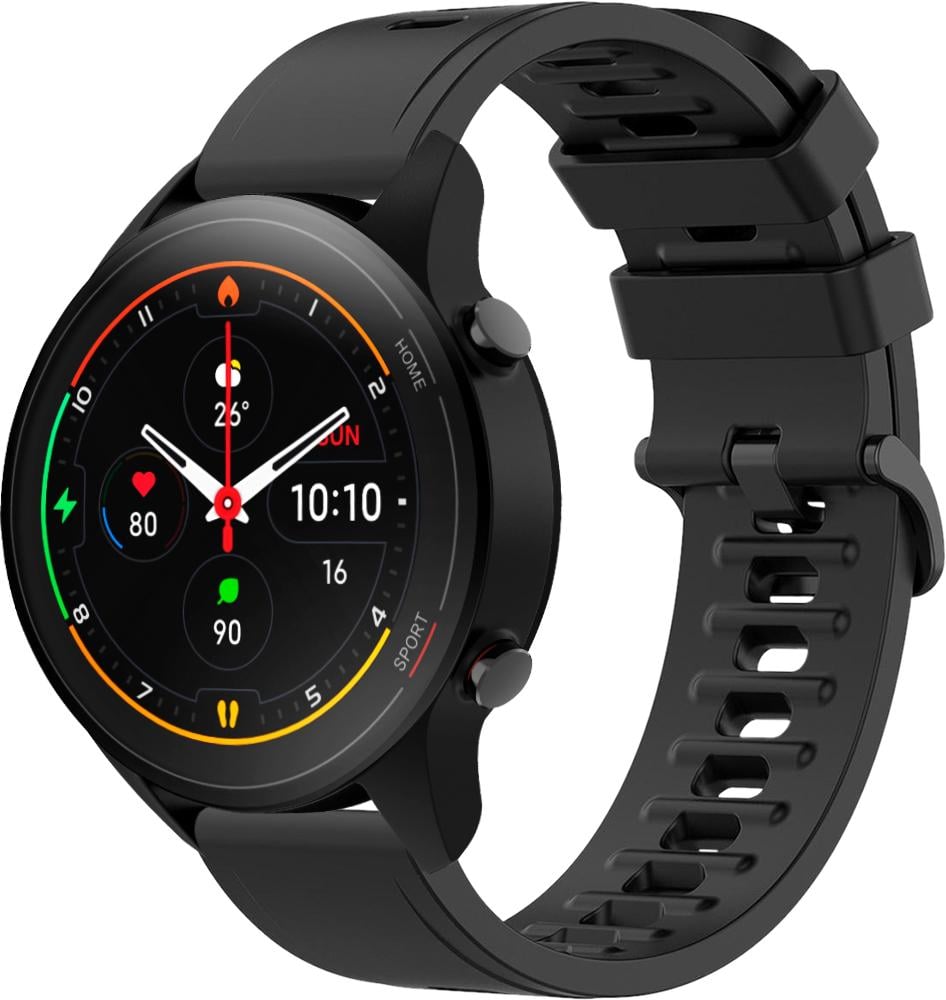 Ремешок Convex для Xiaomi Mi Watch 22 мм Black (23128-2B)