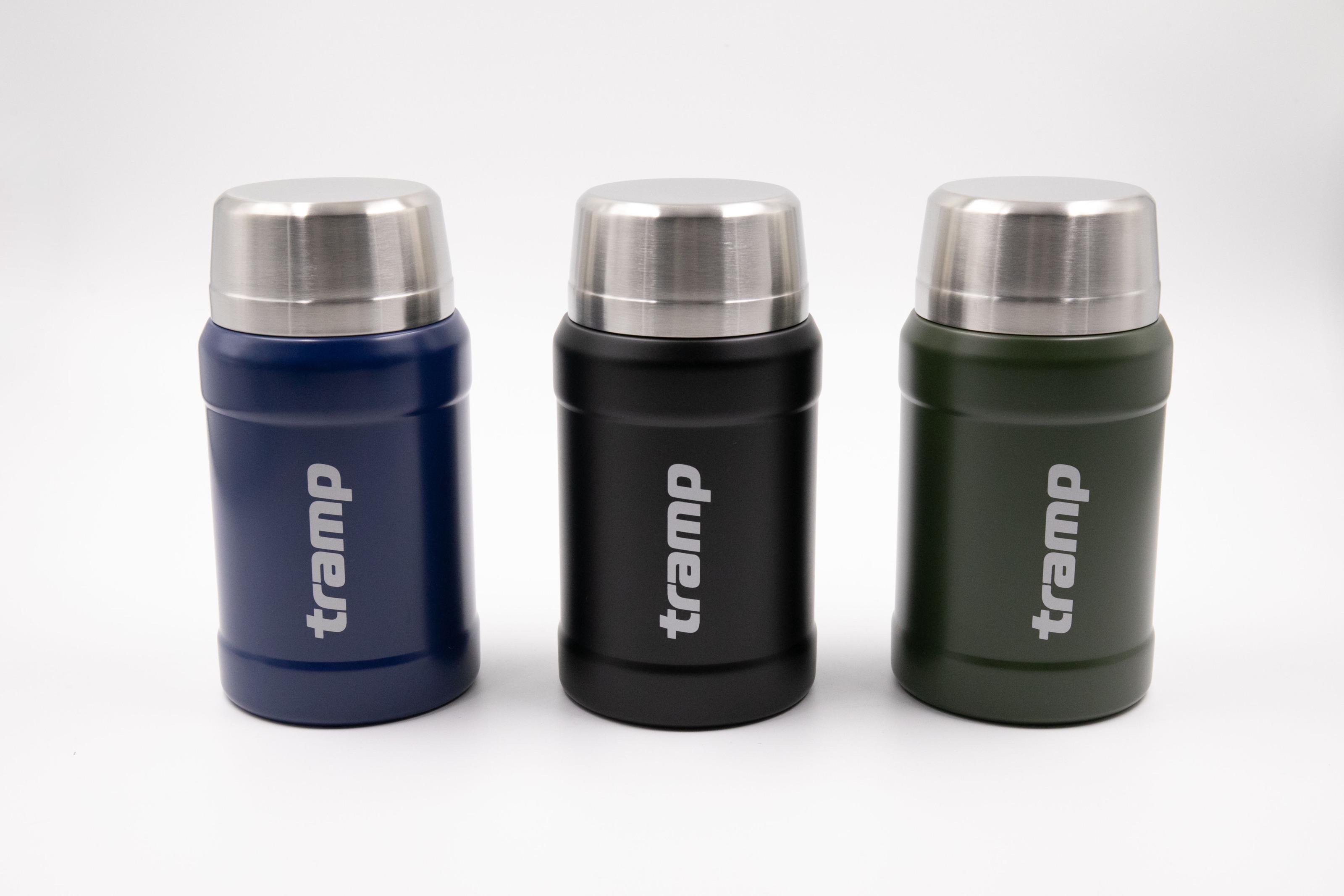 Термос Tramp харчовий 0,8 л у чохлі Оливковий (TRC-132-olive) - фото 10