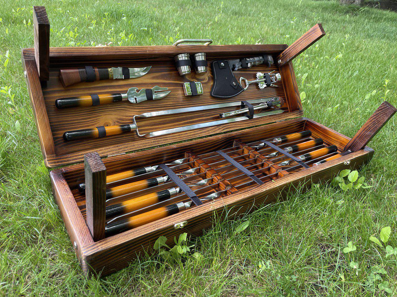 Кейс-столик Гриль Elite подарунковий (11289791) - фото 2 Кейс-столик Гриль Elite подарунковий (11289791) - фото 2