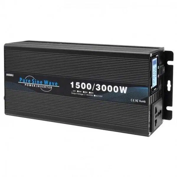 Инвертор Houli чистый синус 3000/1500 Вт 12-220V (18904555)