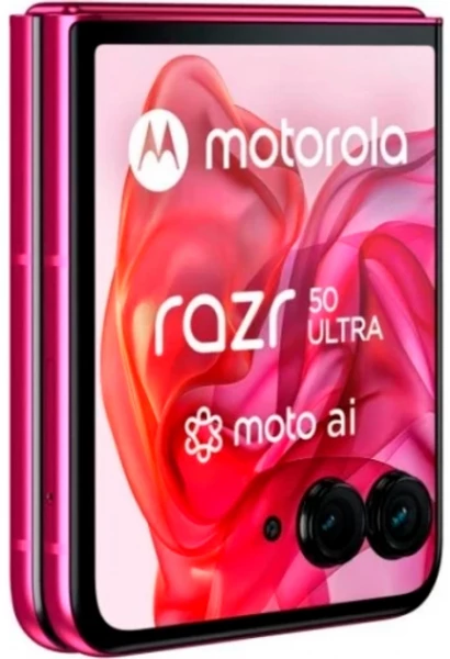 Мобільний телефон Motorola Razr 50 Ultra 12/512Gb Hot Pink (1663638) - фото 9 Мобільний телефон Motorola Razr 50 Ultra 12/512Gb Hot Pink (1663638) - фото 9