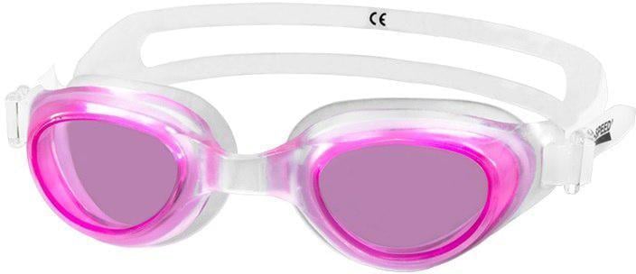 Окуляри для плавання Aquaspeed Agila JR 033-27 Рожевий/Прозорий (5908217629241)