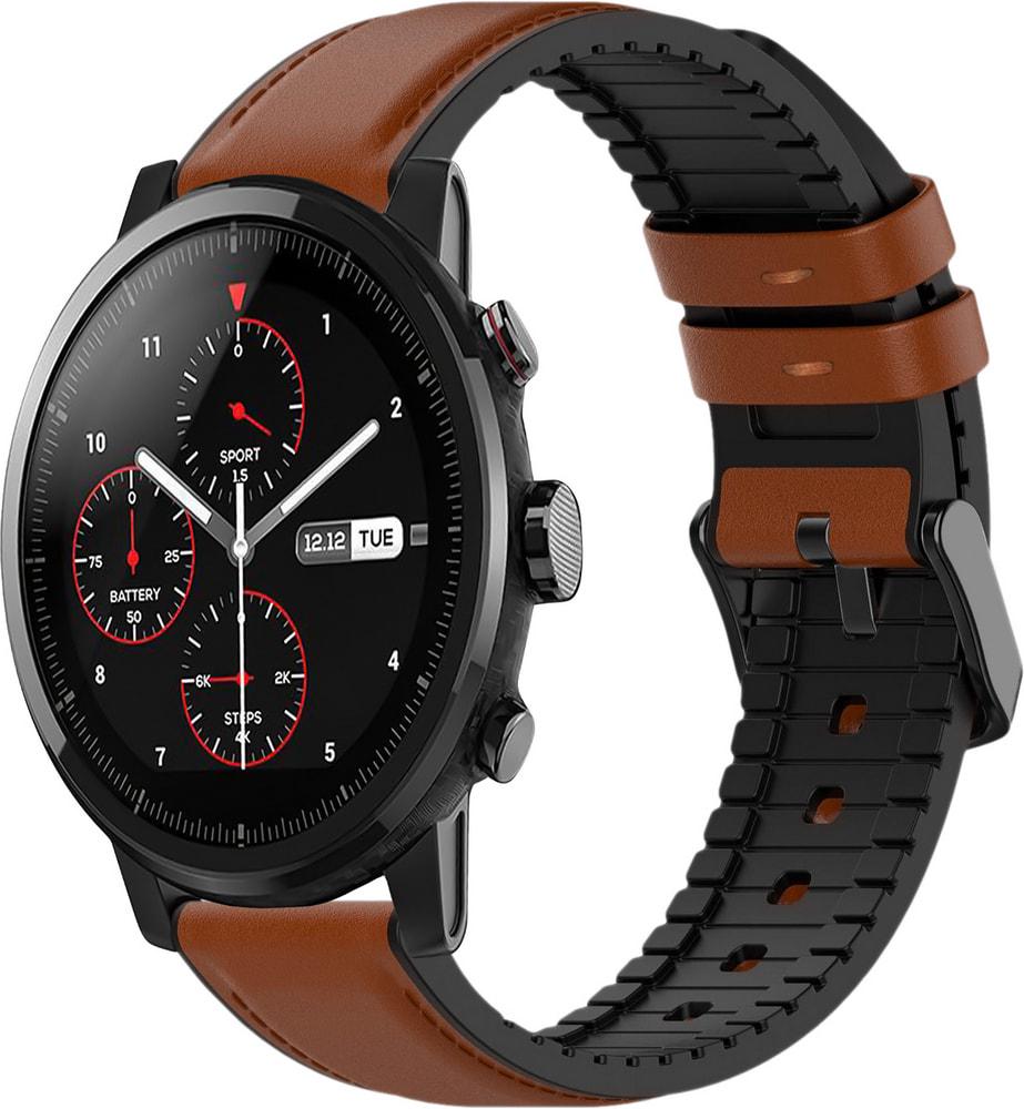 Ремешок кожаный Tamyx для Amazfit Stratos Brown (31620-30)