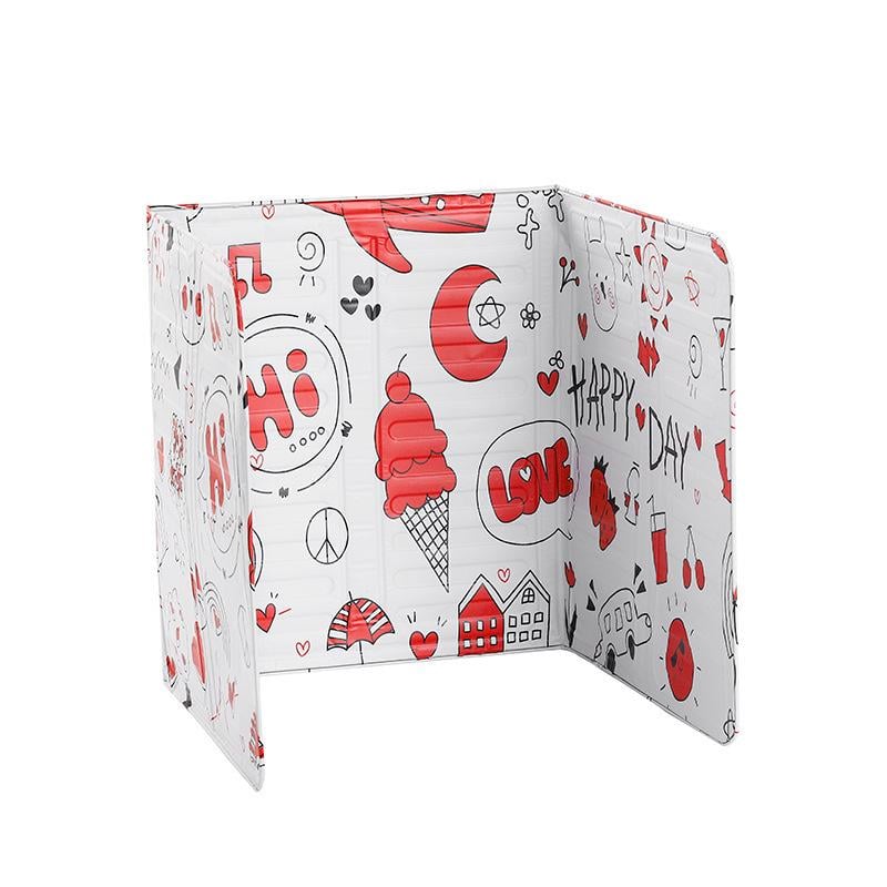 Екран для захисту від бризок Happy Day 8403 845х325х0,8 мм Білий (4416285)