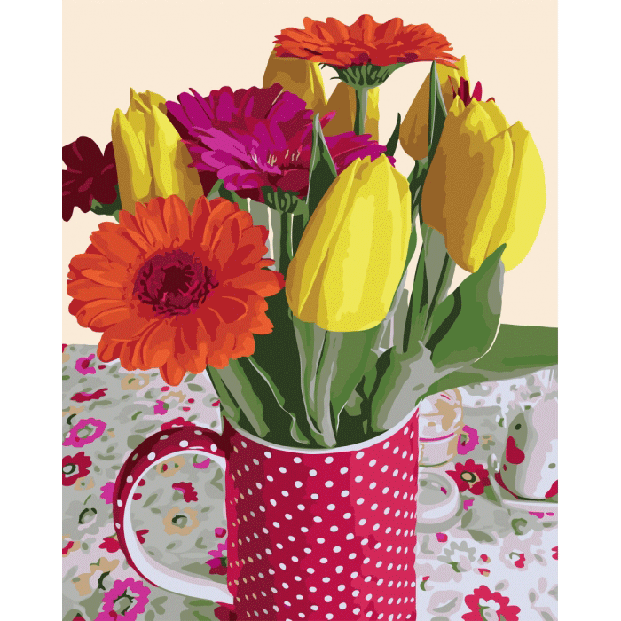 Картина по номерам Идейка "Дыхание весны" 40х50 см (Az-268628)