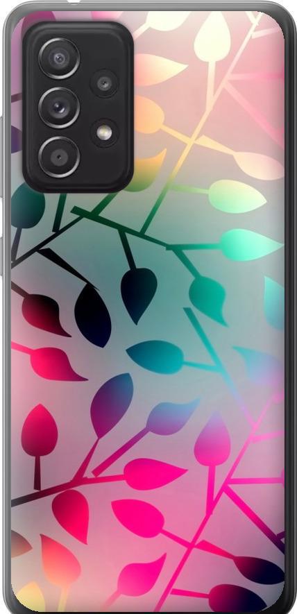 Чехол на Samsung Galaxy A52s 5G A528B Листья (2235t-2583-42517)