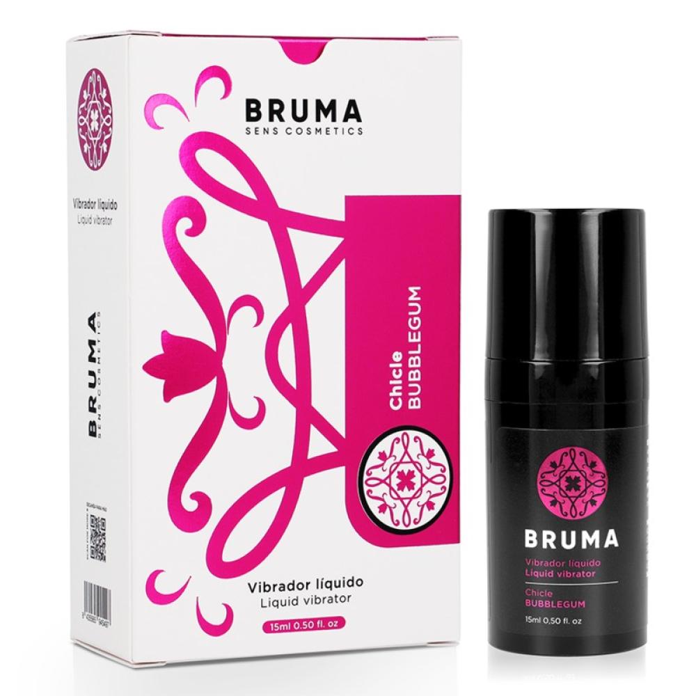 Жидкий вибратор Bruma Liquid Vibrator Ultra Sliding Bubblegum 15мл (1000065547)
