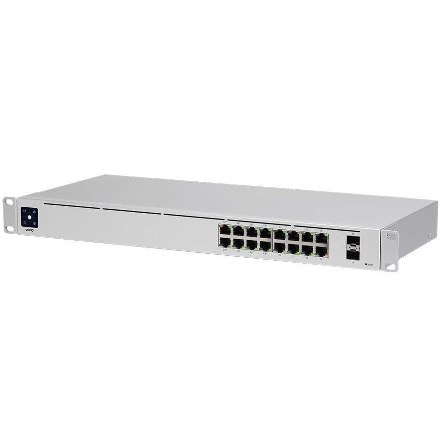 Комутатор керований Ubiquiti USW-16-POE 2 рівня (2979395436)
