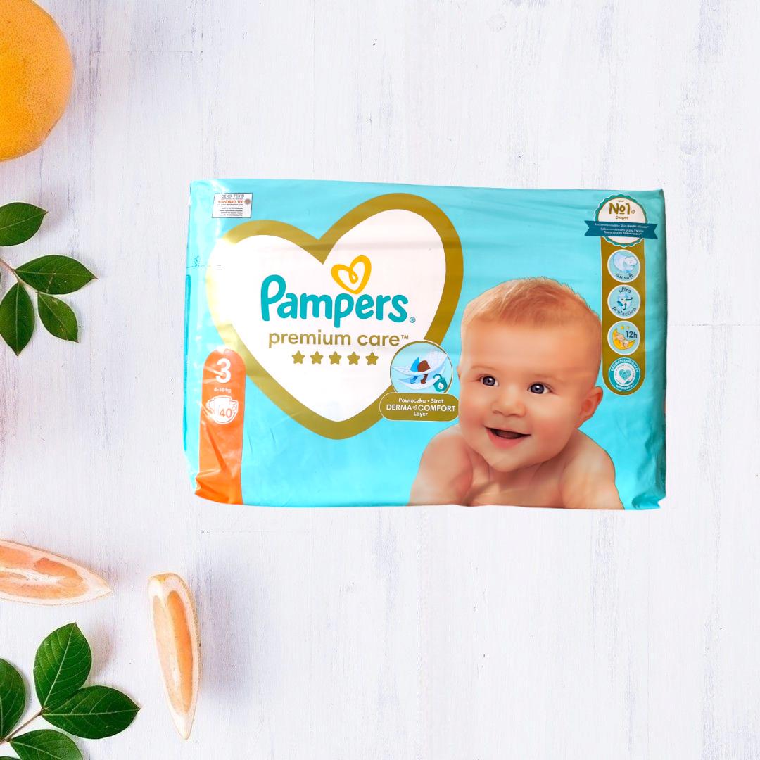 Підгузки Pampers premium care 3 6-10 кг 40 шт.