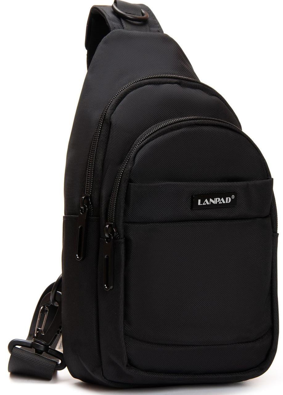 Сумка-слинг Lanpad тканевая Черный