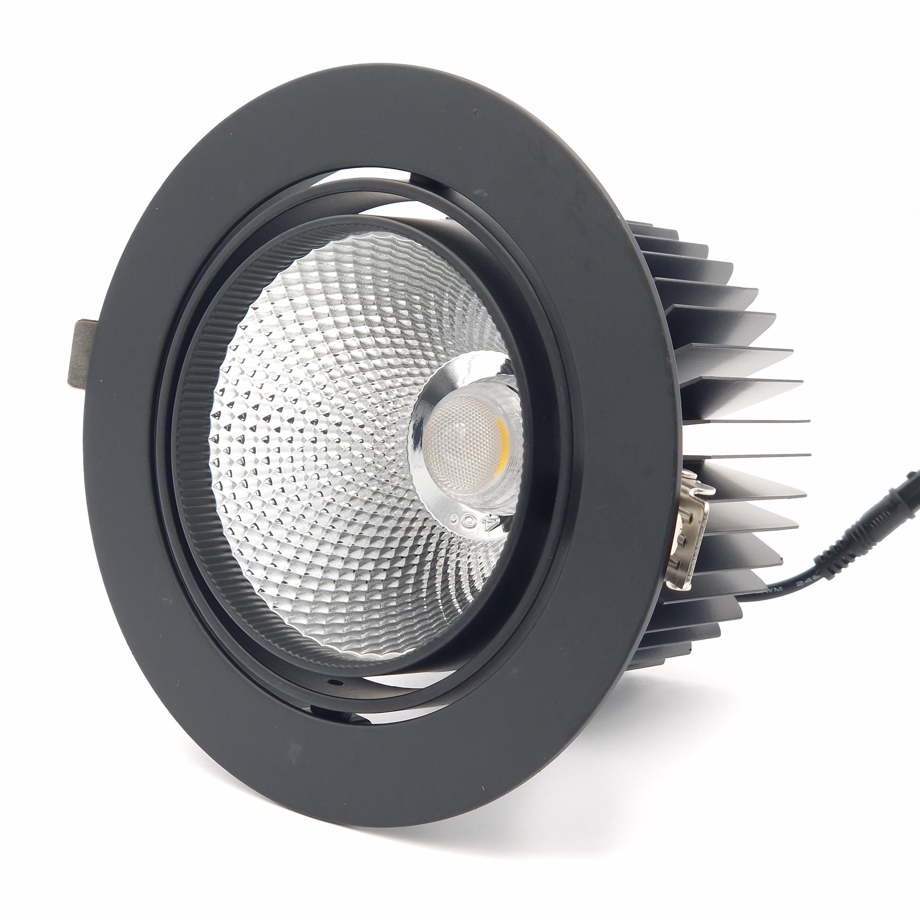 Светильник точечный врезной Light Club 30 Вт 5000 К Черный (LC-14-30-5-BK) - фото 3 Светильник точечный врезной Light Club 30 Вт 5000 К Черный (LC-14-30-5-BK) - фото 3