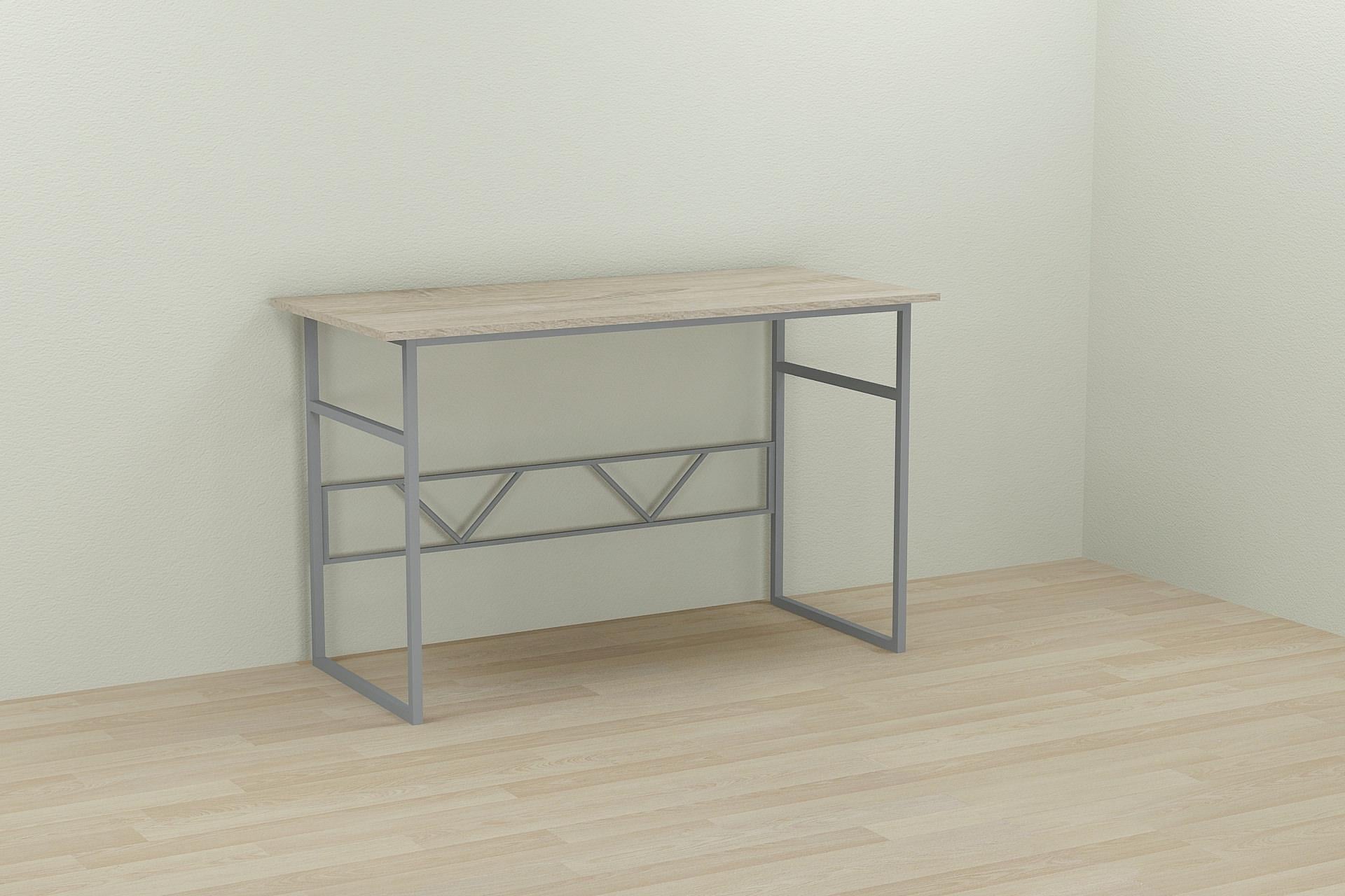Стол компьютерный Ferrum-decor Райан ДСП 16 мм 75x100x70 см Серый/Дуб Сонома (FRD-101622)