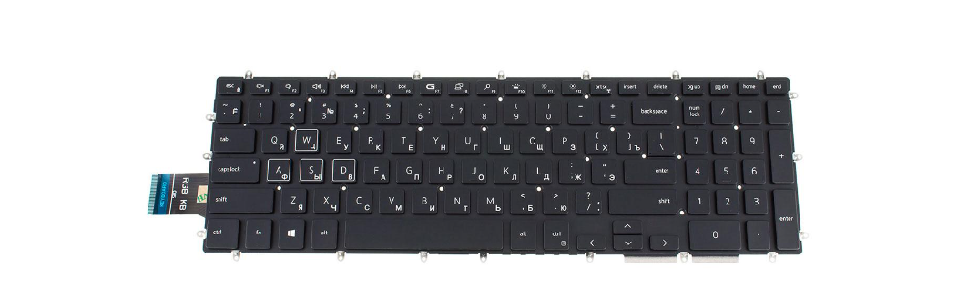 Клавиатура для ноутбука Dell Inspiron 5765 (0KX8XW)