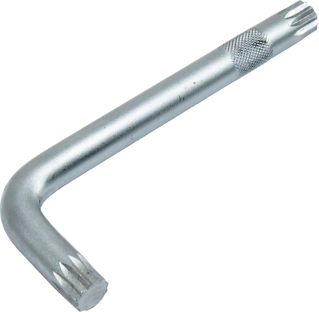 Ключ звездочка L-образный KING ROY SPLINE М12 (30160-М12)