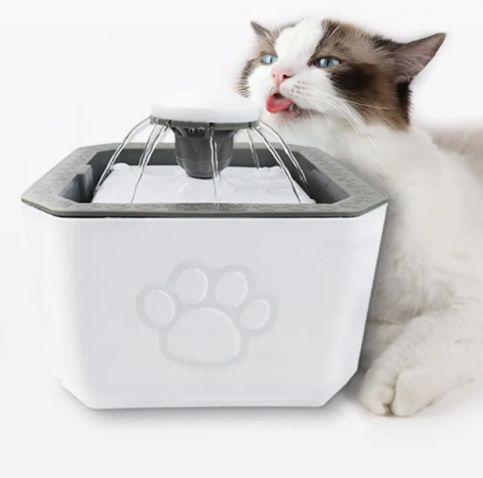 Поїлка автоматична Фонтан із фільтром для собак і котів 2,5 л USB (Е500025) - фото 3