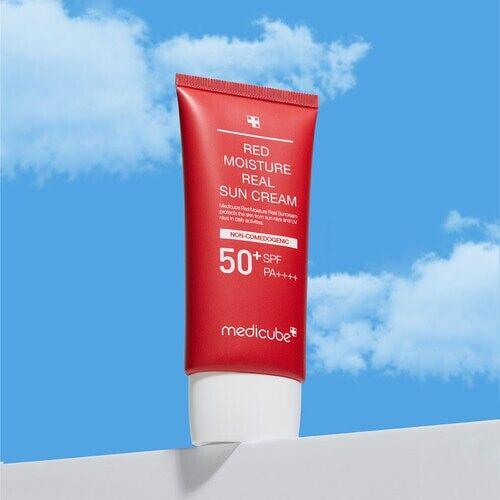 Крем сонцезахисний SPF50+ Medicube Red Moisture Real Sun Cream - фото 2