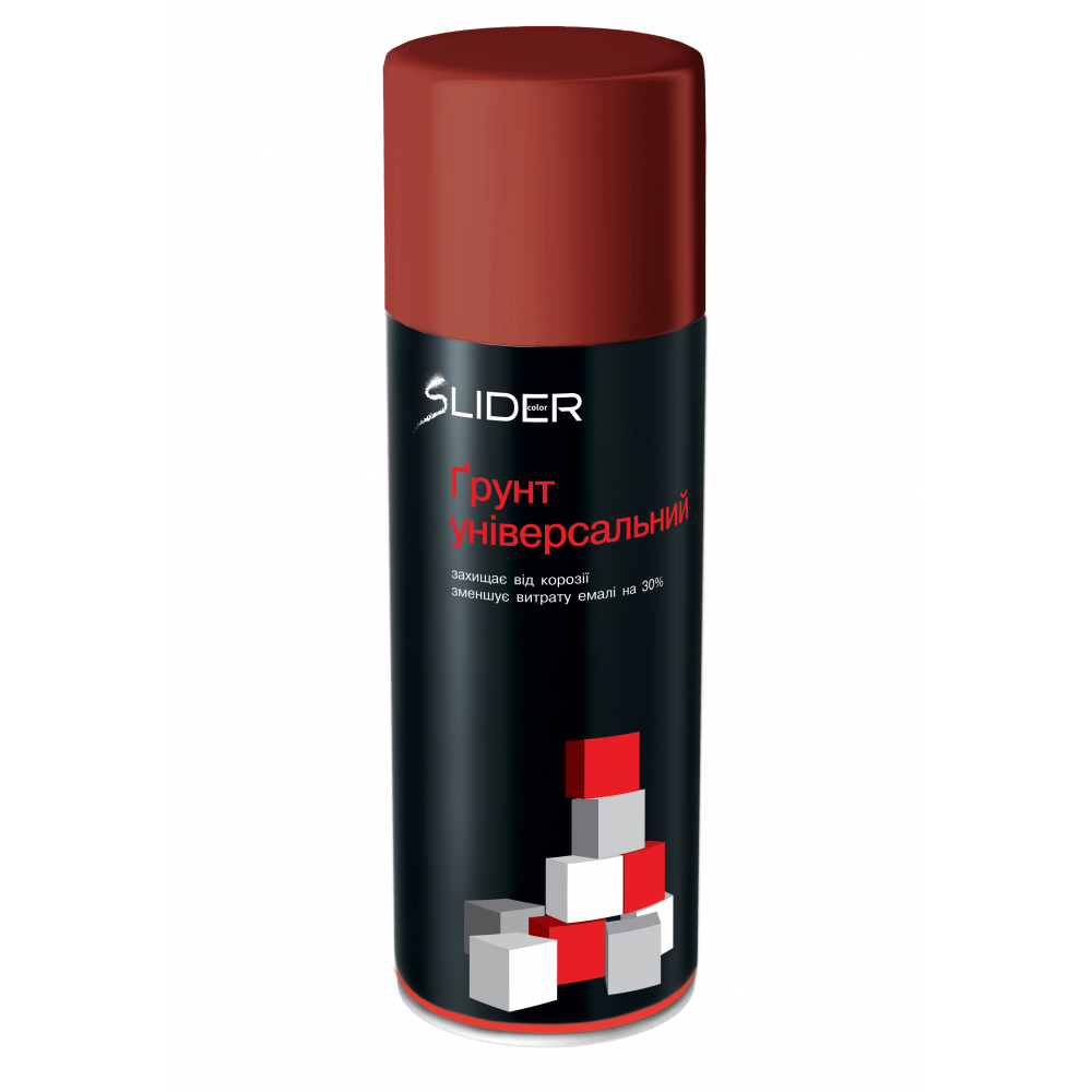 Грунтовка аэрозольная Lider универсальная для дерева и металла 400 мл (28715598)