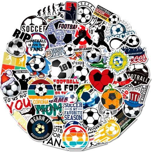 Набор наклеек Футбол Football 50 шт.