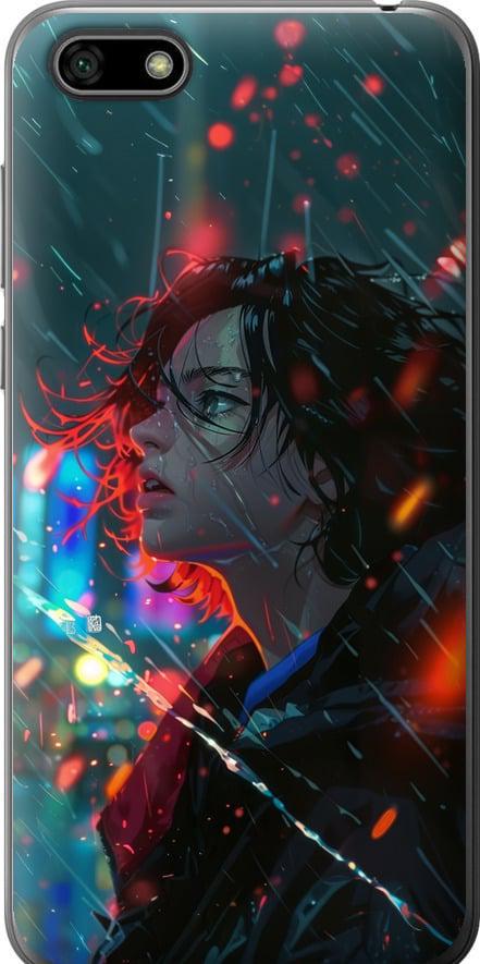 Чехол на Huawei Y5 2018 Ночные огни (6096u-1500-42517)