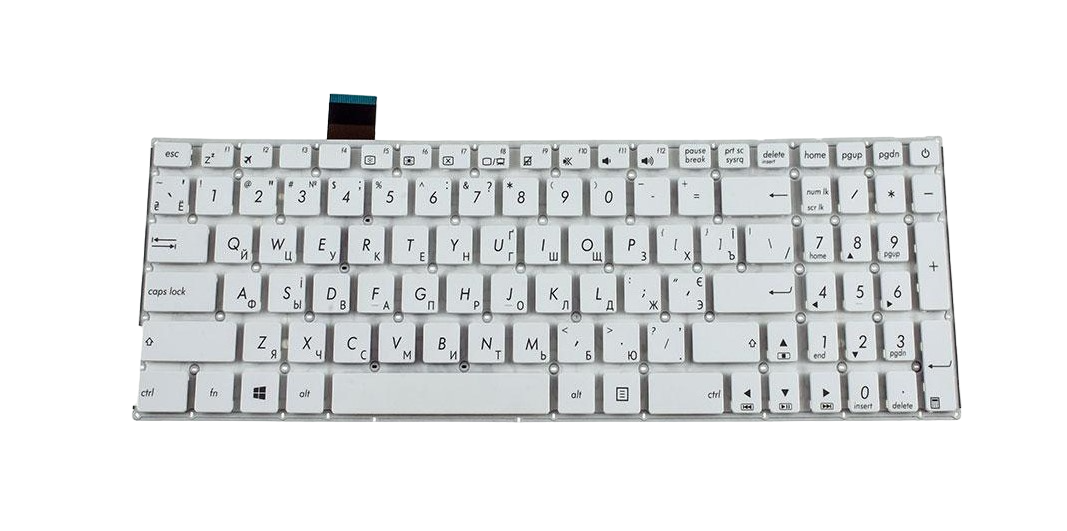 Клавиатура для ноутбука Asus F522 F522UF матовая (0KNB0-6116RU00)