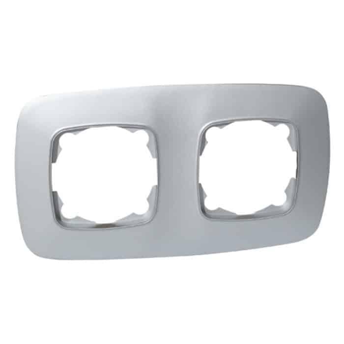 Рамка двухместная HOROZ ELECTRIC ELA (112-007-0012-020)