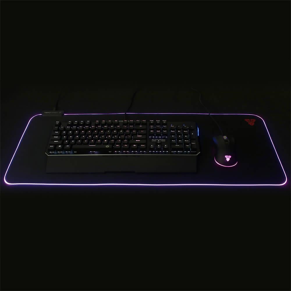 Игровая поверхность Fantech Firefly MPR800 RGB Black (MPR800b) - фото 7