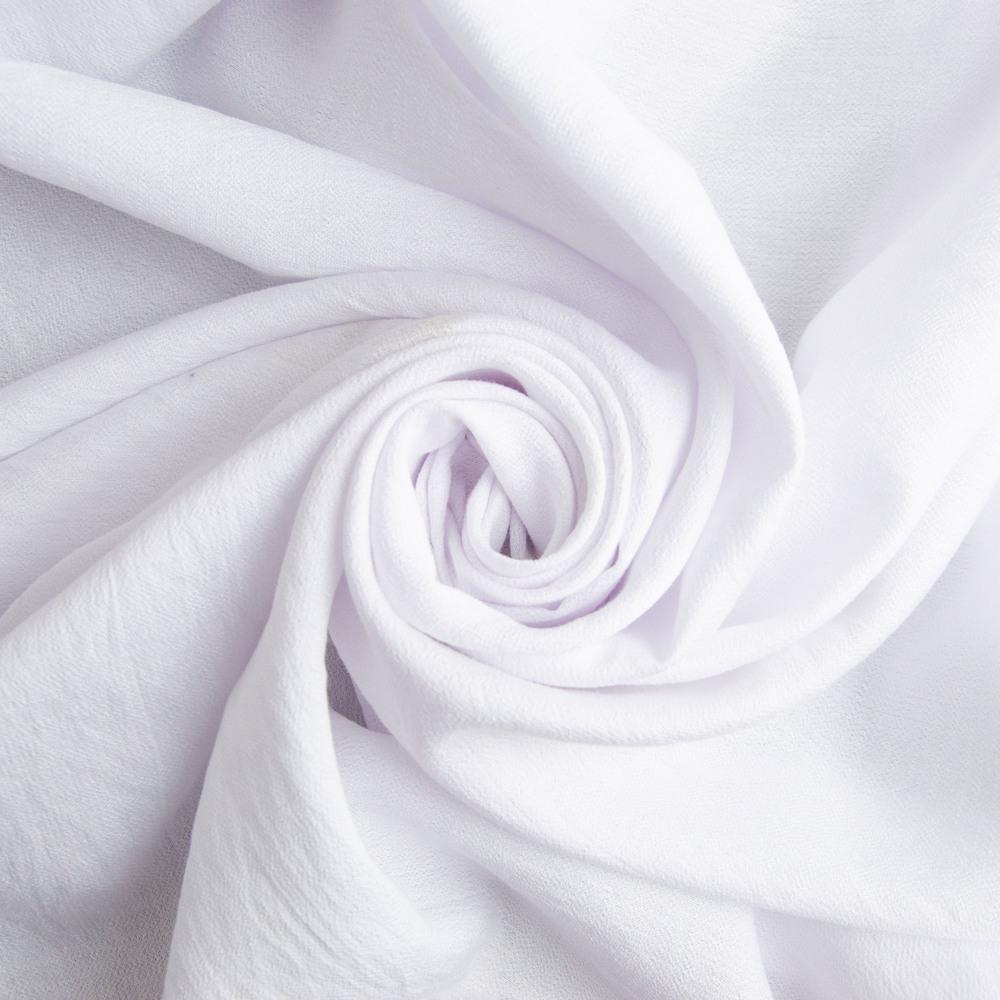 Тканина платтяна Арія однотонна 125 г/м2 145 см Білий (27469)