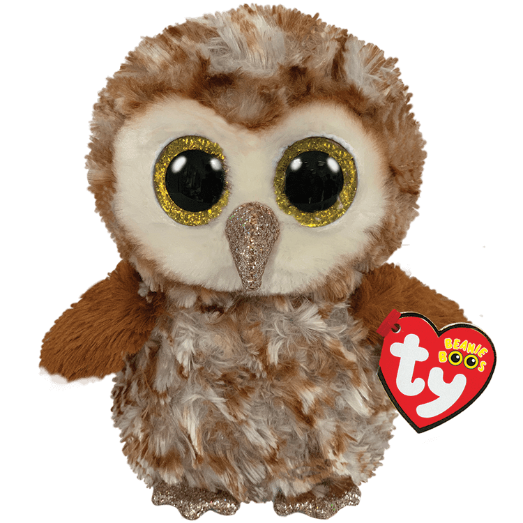 М'яка іграшка TY Beanie Boo's сова Percy 25 см Коричневий (36462) - фото 2 М'яка іграшка TY Beanie Boo's сова Percy 25 см Коричневий (36462) - фото 2
