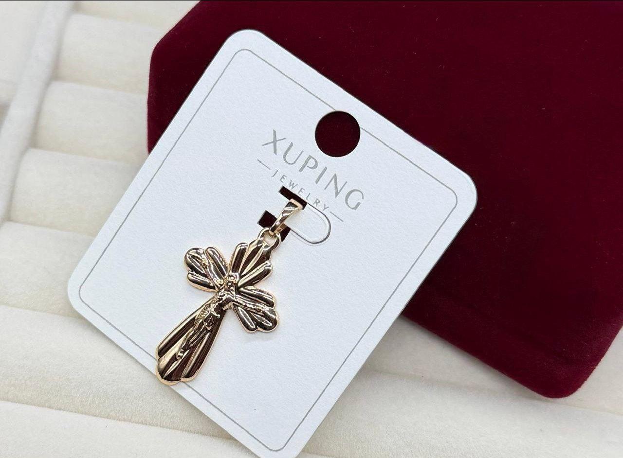Кулон женский крестик Xuping из медицинского золота Кулон (2912871540)