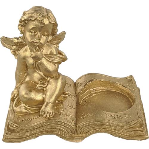 Підсвічник Янгол на книжці Seta Decor 13-161-3