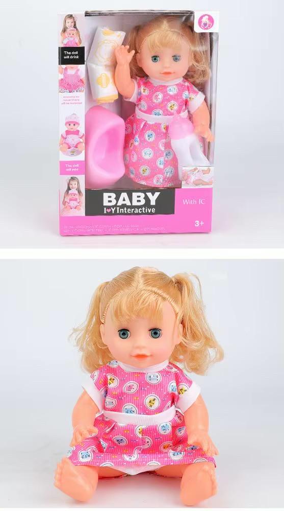 Лялька-пупс що п’є і пісяє з підгузком і горщиком (2834272520) - фото 5