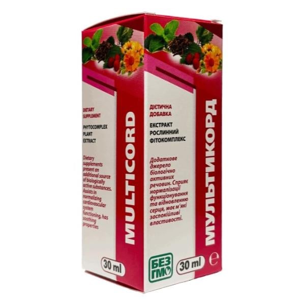 Комплекс для профилактики сердца Экомед Мультикорд 30 мл 15 порций (000026970)