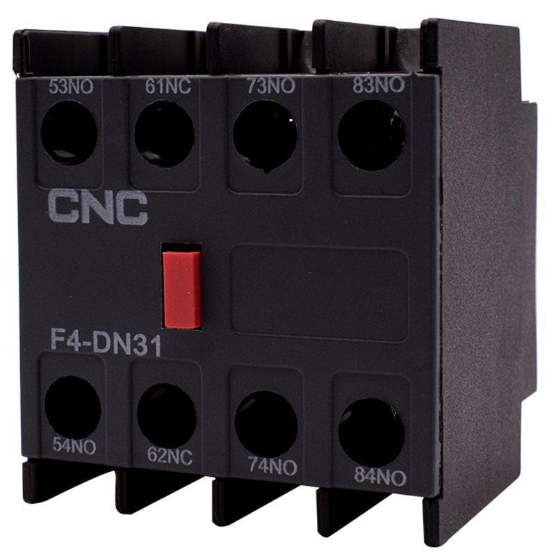 Блок додаткових контактів CNC F4-31 3NO+1NC (Б00044050)