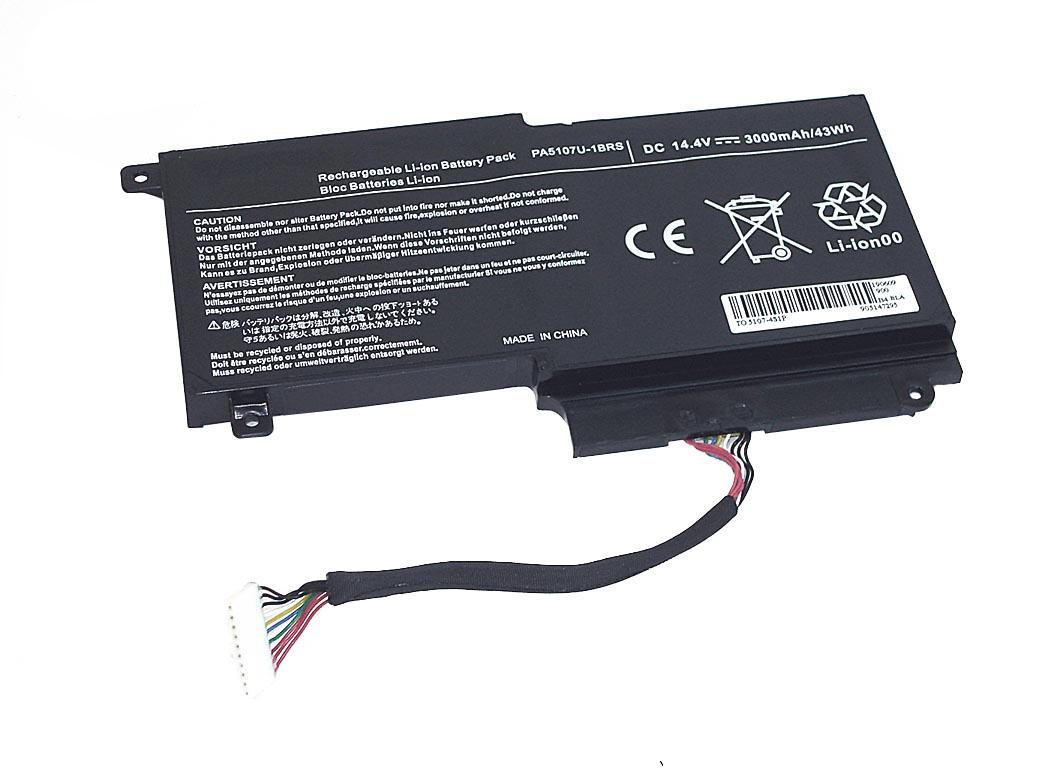 Акумулятор для ноутбука Toshiba PA5107U-1BRS Satellite L55 14,4 V 3000 mAh (065017)