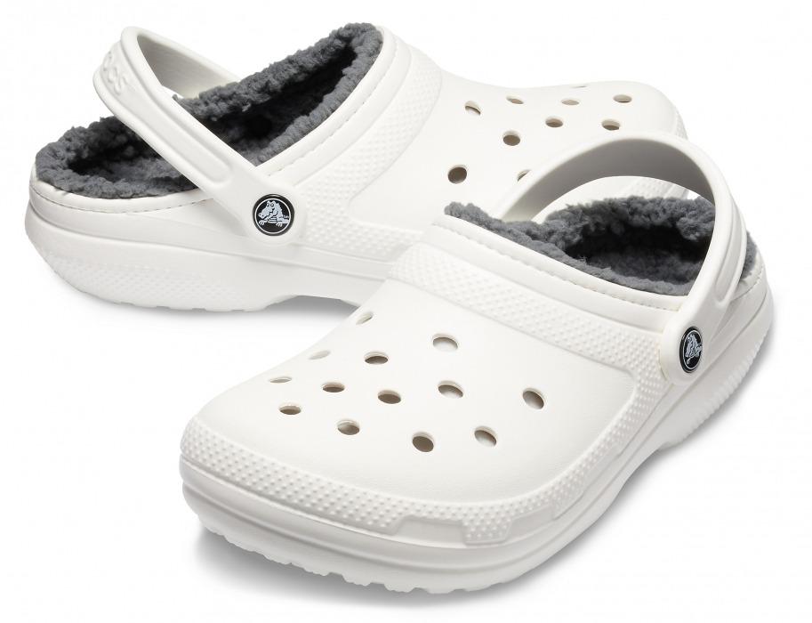 Сабо Crocs Classic Lined Clog M7 р. 39/25,5 см White (20566515) - фото 3