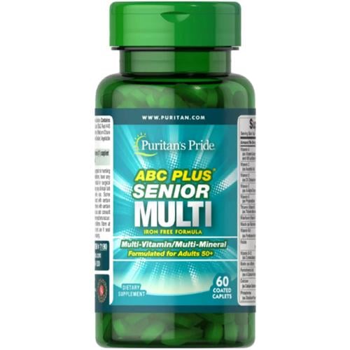 Витаминно-минеральный комплекс Puritan's Pride ABC Plus Multivitamin and Multi-Mineral Formula 60 Caplets