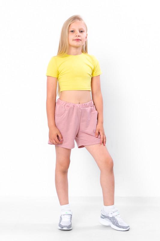 Шорти для дівчинки Носи Своє 128 см Рожевий (6033-057-1-v124)