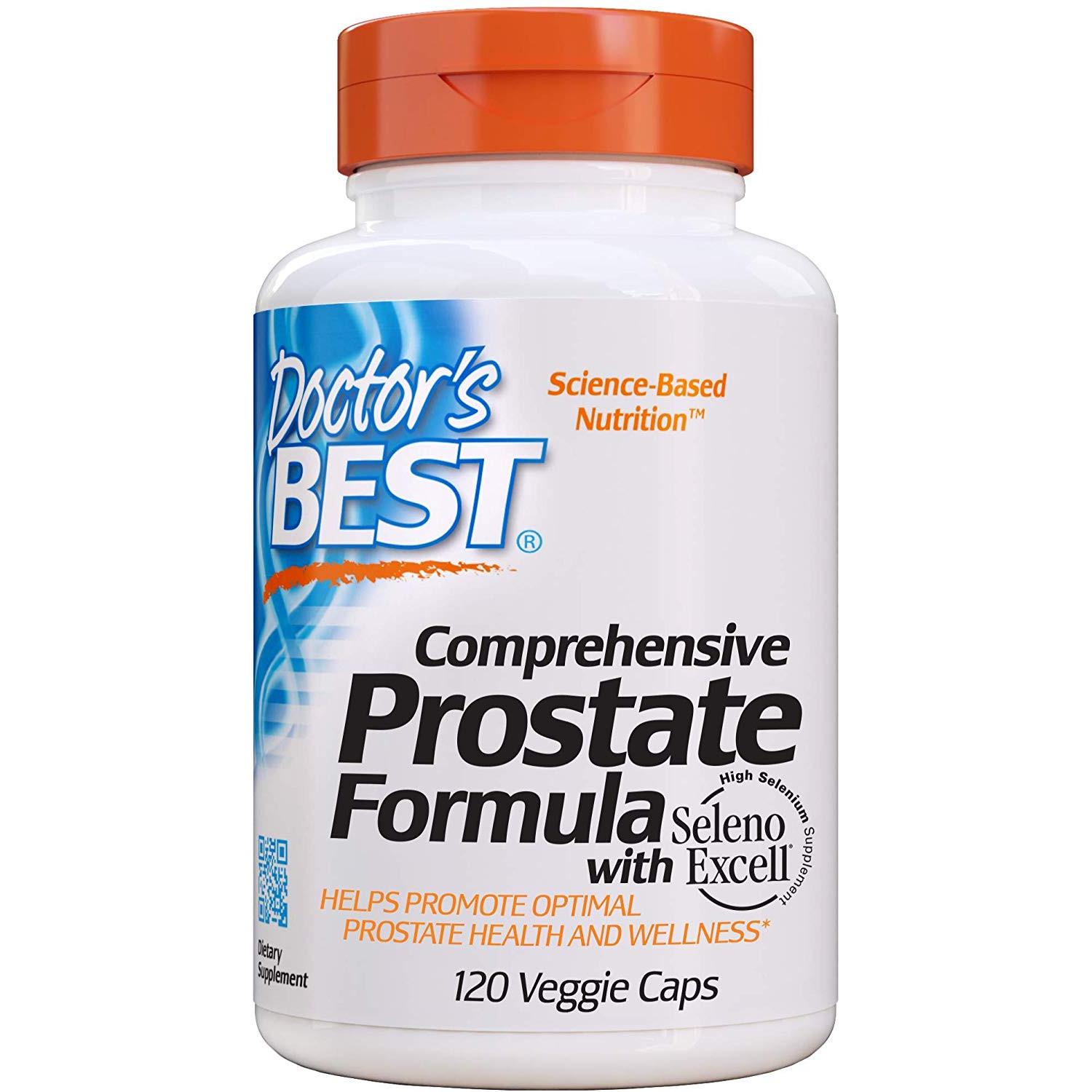 Комплекс для здоров'я передміхурової залози Doctor's Best Comprehensive Prostate Formula 120 Veg Caps