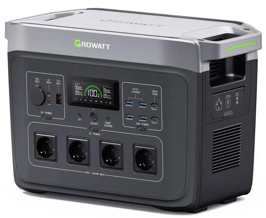 Зарядная станция Growatt INFINITY 2000 PRO 2048 Вт/ч LiFePO - фото 4 Зарядная станция Growatt INFINITY 2000 PRO 2048 Вт/ч LiFePO - фото 4