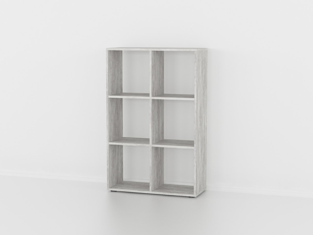 Полка для книг Forte id27-0058 720х1078х290 мм Бетон (1518776428)