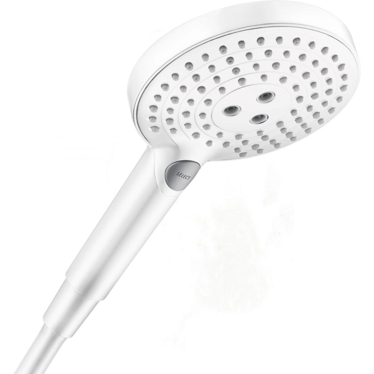 Душова лійка Hansgrohe Raindance Select S 26530700 з кнопкою 125 мм Білий (125682)