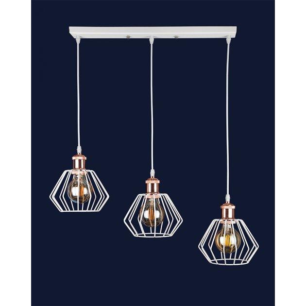 Люстра Levistella 756PR108F-3 WH+RG 500 (371189)