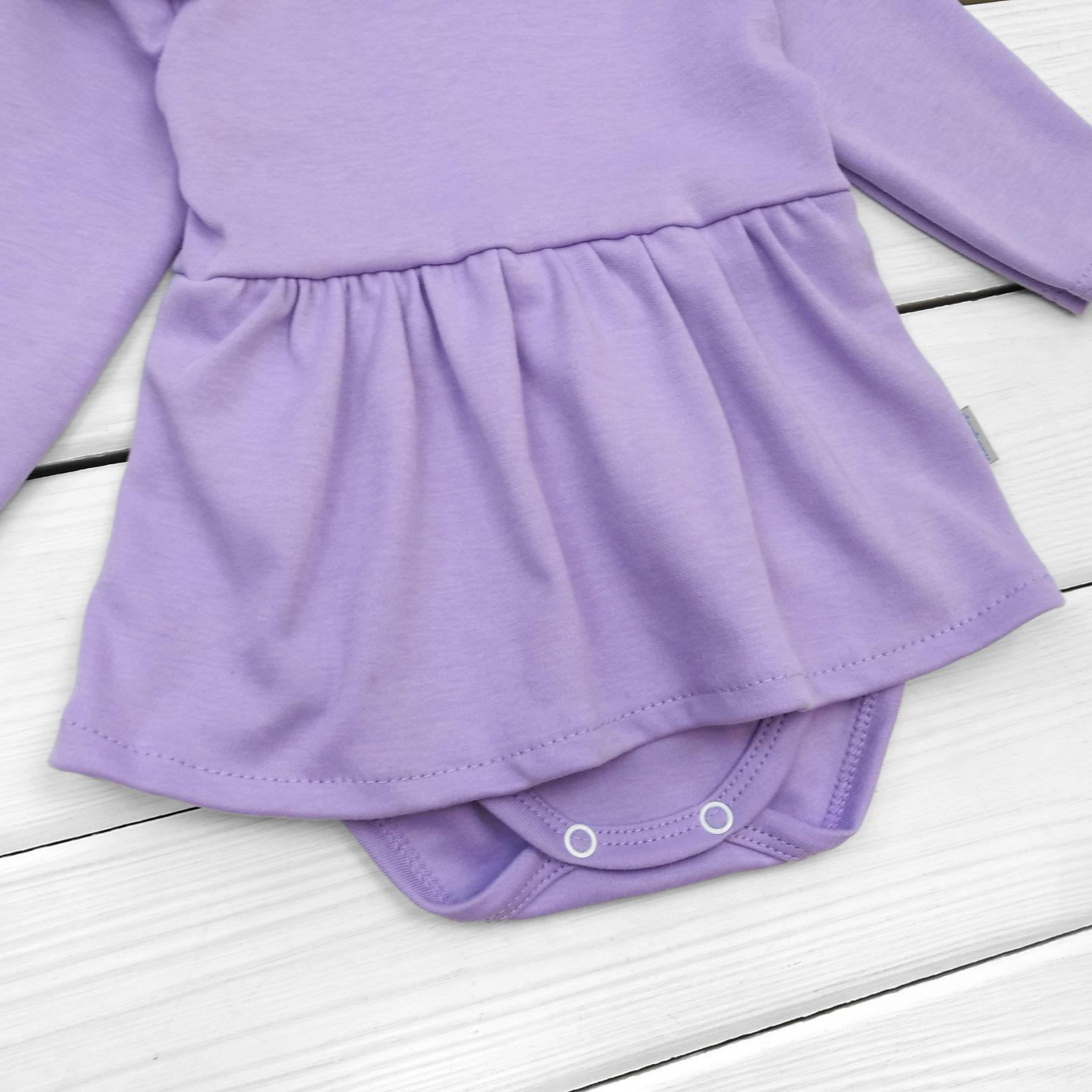 Боди платье Dexter's Spring 9-55 86 см Фиолетовый (d9-55-6) - фото 3