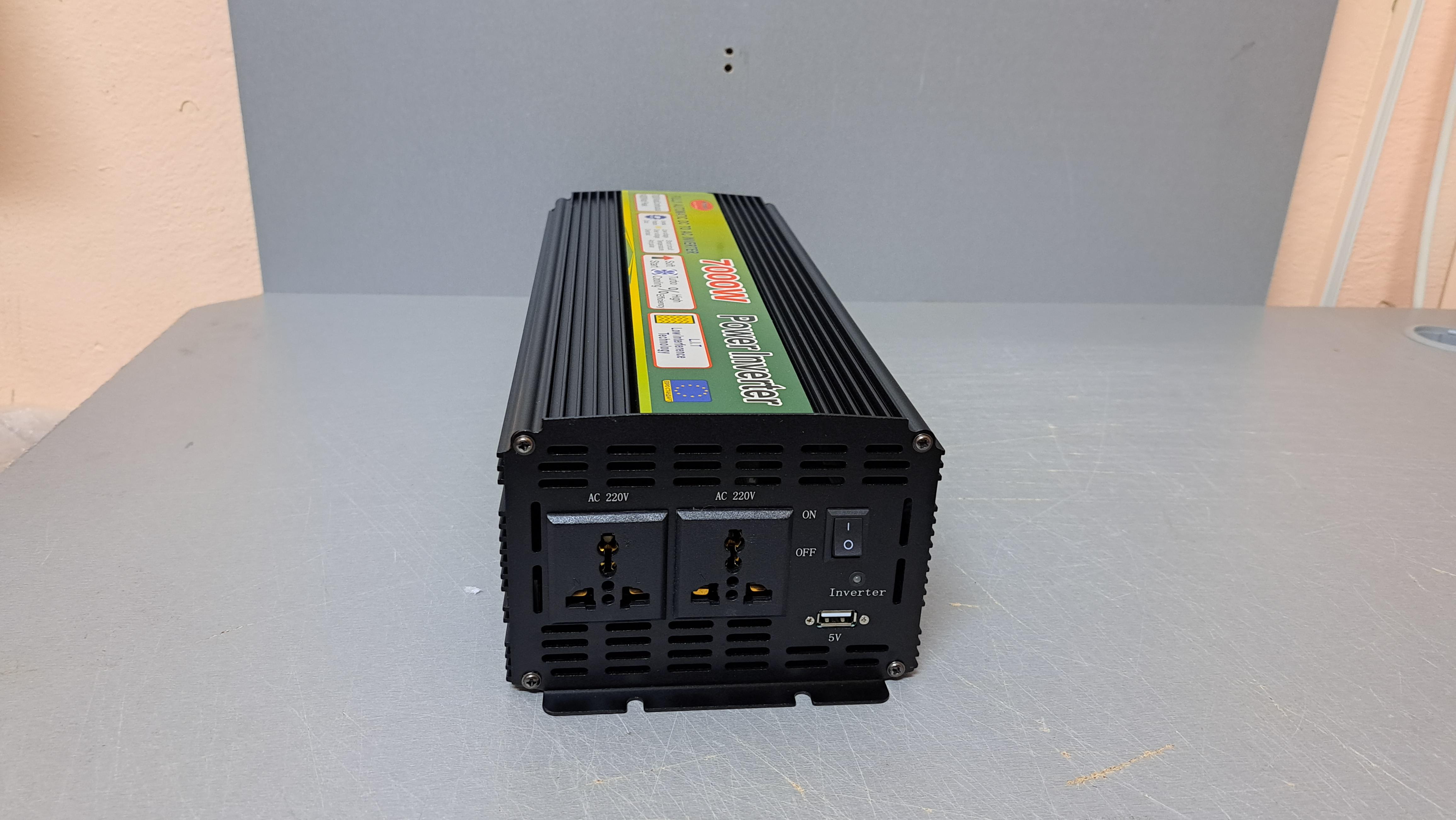 Преобразователь напряжения WIMPEX 12-220V 7000W с плавным пуском - фото 3 Преобразователь напряжения WIMPEX 12-220V 7000W с плавным пуском - фото 3