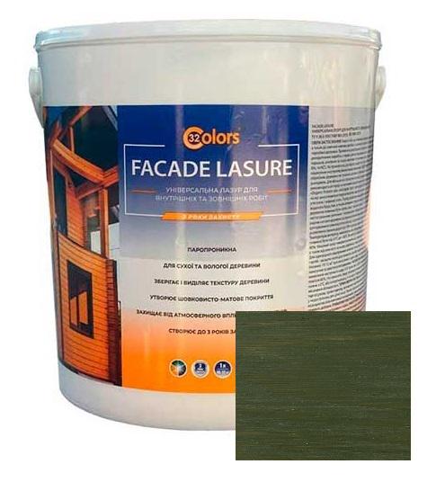 Краска для дерева Facade Lasure 32 Color 10 л Мирта (20023799) - фото 1 Краска для дерева Facade Lasure 32 Color 10 л Мирта (20023799) - фото 1