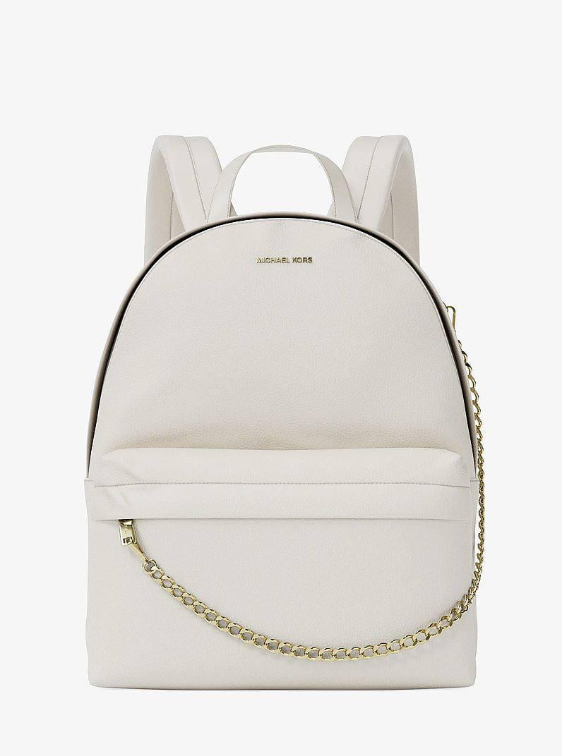 Рюкзак Michael Kors Slater Medium Backpack 35F5G04B2V Light Cream (38427296)