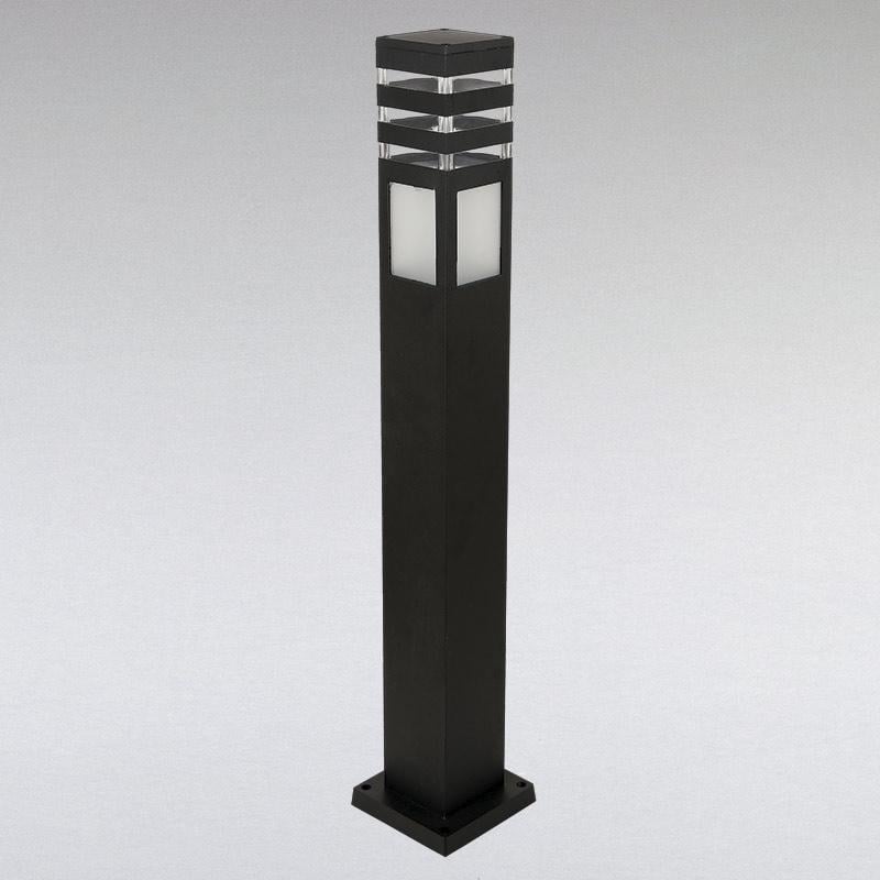 Столбик уличный Light House LS-13273-ST-80 E-27 Черный