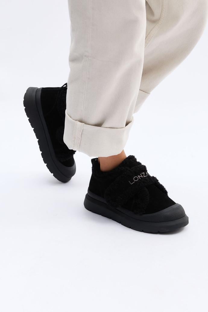 Слипоны LONZA 204988 р. 37 Черный (23368_37)