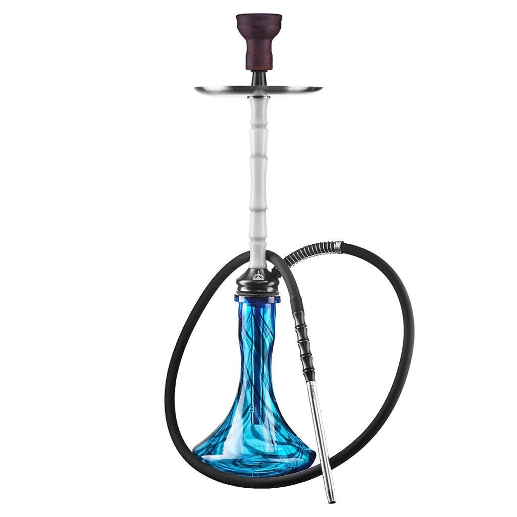 Кальян Rainbow Hookah 2.0 White с колбой Craft Blue Black (275-192-113) - фото 1